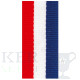 Lint 22 mm Rood/Wit/Blauw