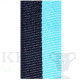 Lint 22 mm Navy/Lichtblauw